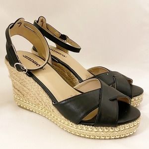 Andrea Wedge Sandals - Great Condition  - Women's Size 9